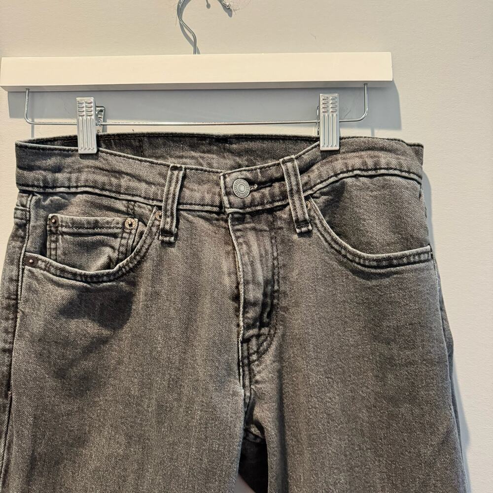 Levi's 511 Jeans Men's 28 x 32 Black Straight Leg - Picture 3 of 12